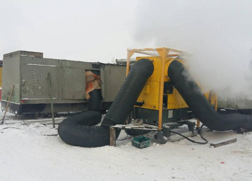 Пневматические испытания трубопровода «Сила Сибири»