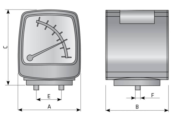 Дифманометр-индикатор Omega MDM 40C